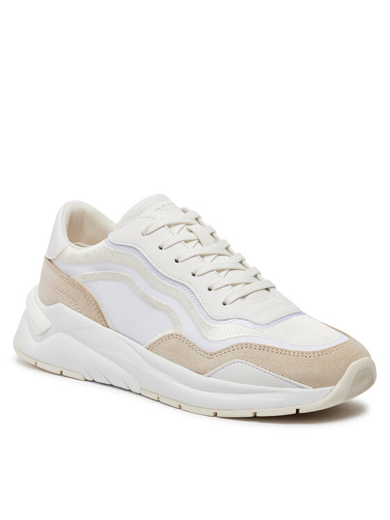 BOSS Boss Sneakersy Skylar Runn Meemb 50517232 Beżowy