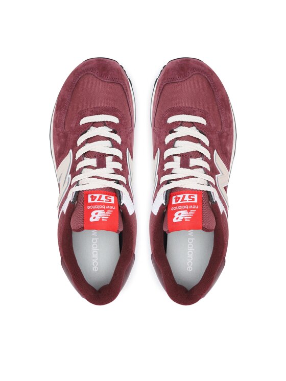 New balance 2025 dunkelrot frauen