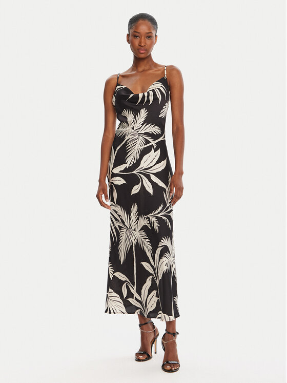 Guess Guess Coctailkleid W5GK85 WH9C2 Schwarz Classic Fit