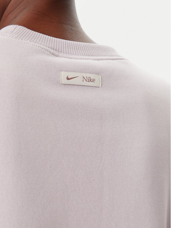 Nike Nike Mikina FN3654 Ružová Oversize