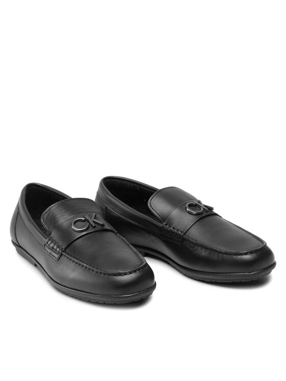 Calvin Klein Calvin Klein Mocassini Dricing Bold Logo HM0HM00519 Nero