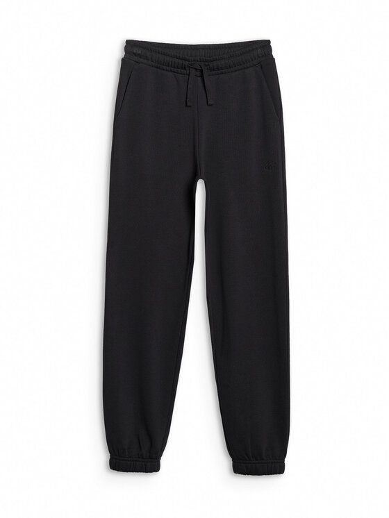 4F 4F Spodnie dresowe BASIC+ Czarny Oversize
