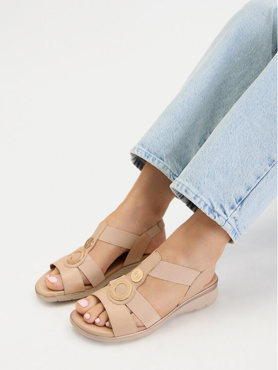 Go Soft Go Soft Sandalen CEO-WI16-INES-07 Beige