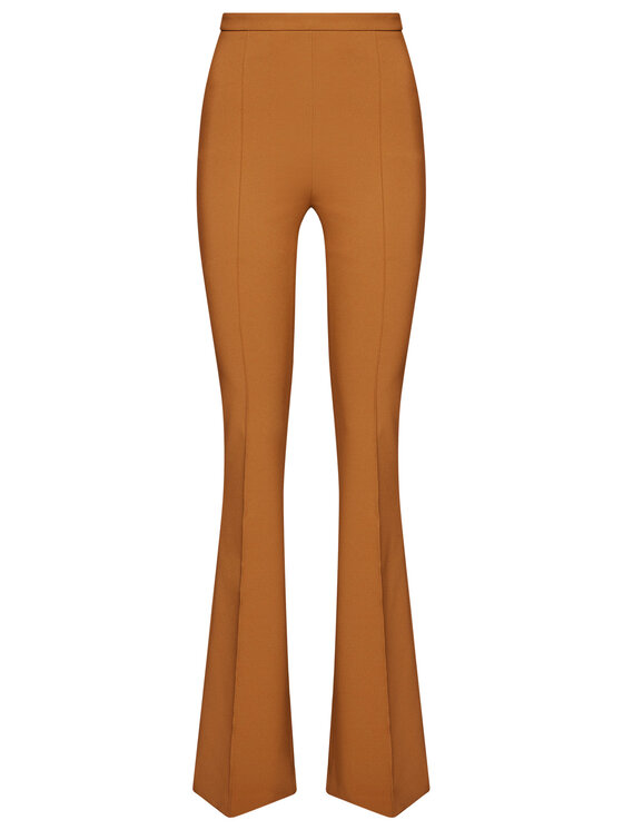 Elisabetta Franchi Elisabetta Franchi Комплект сако и текстилен панталон  TP-001-06E2-V629 Кафяв Slim Fit