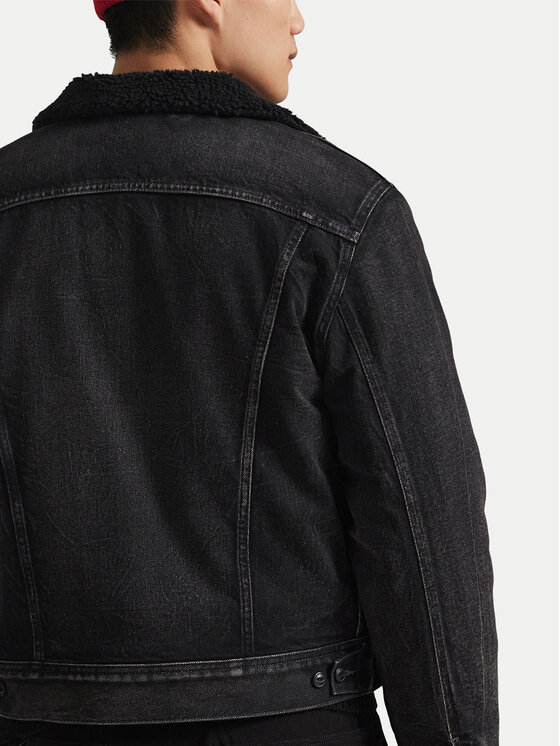 Polo Ralph Lauren Polo Ralph Lauren Giacca di jeans 710956616001 Nero Regular Fit