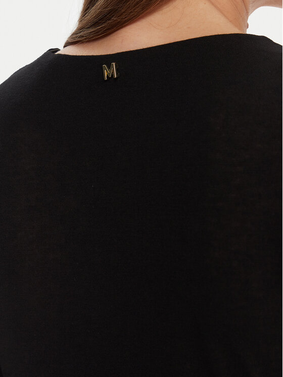 Lola Casademunt by Maite Lola Casademunt by Maite Μπλουζάκι MF2515029 Μαύρο Slim Fit