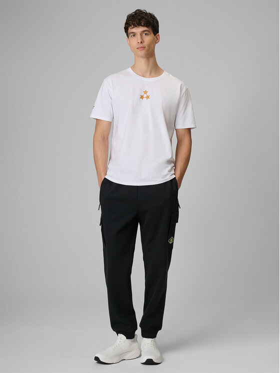 4F 4F T-Shirt TEAMWEAR Biały Regular Fit