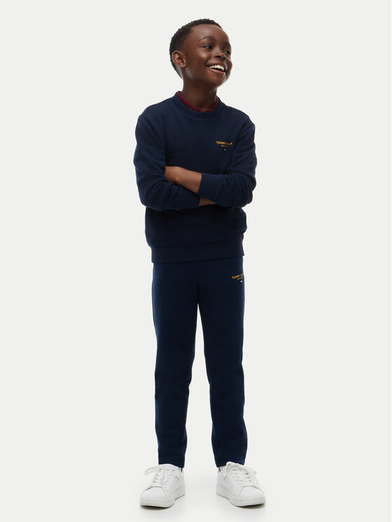 Tommy Hilfiger Tommy Hilfiger Sportinės kelnės Essential KB0KB10772 Tamsiai mėlyna Regular Fit