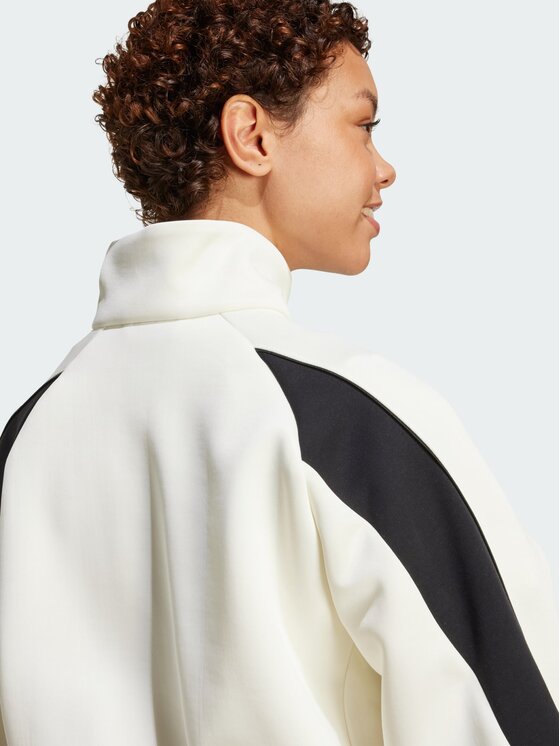 adidas adidas Bluza Stadium Biały Loose Fit