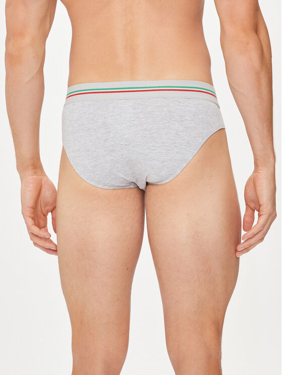 Aeronautica Militare Aeronautica Militare Set od 2 para slip gaćica AM1USL001 Siva