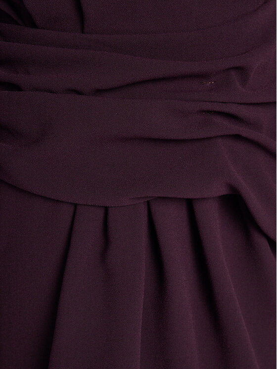IRO IRO Kokteiļkleita Sofi AR132 Bordo Regular Fit