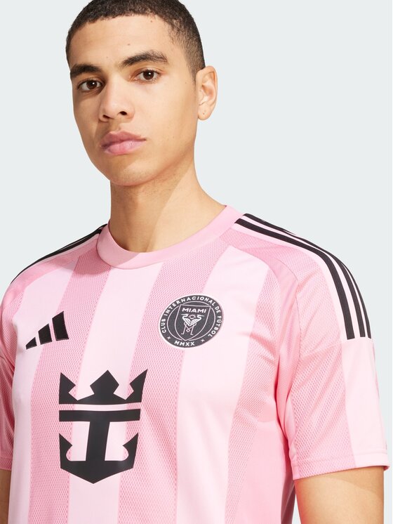 adidas adidas Koszulka techniczna Inter Miami CF 25/26 Home Jersey Różowy jasny Slim Fit