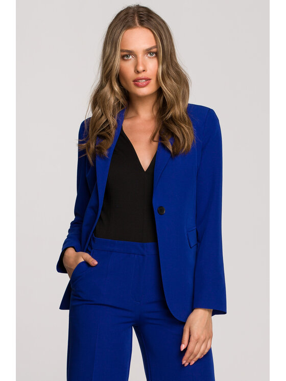 Stylove Stylove Sako S310 Modrá Regular Fit