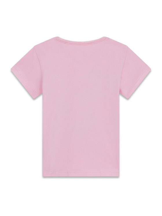 Guess Guess T-Shirt K6GI02 K6YW4 Różowy Regular Fit