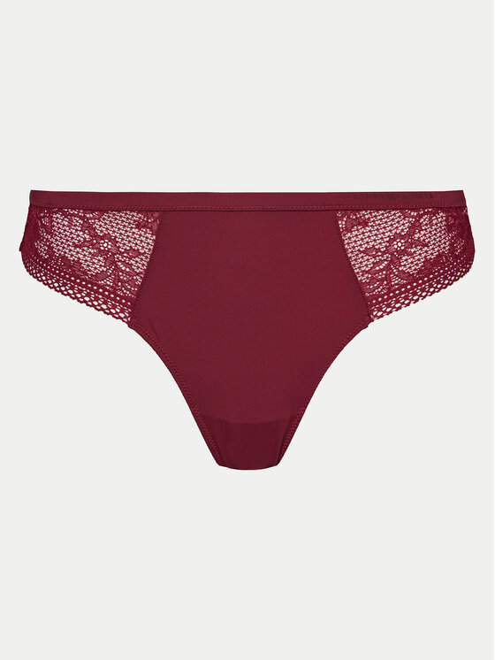 Tommy Hilfiger Tommy Hilfiger Kalhotky string UW0UW05521 Červená