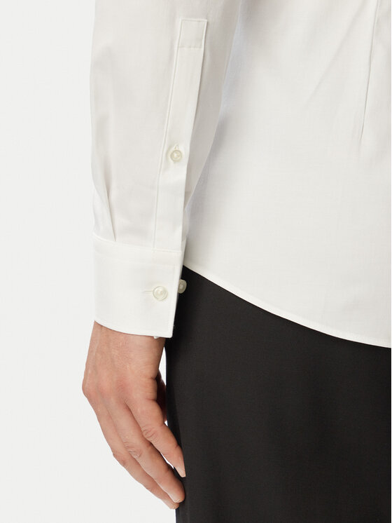 HUGO HUGO Риза Kenno 50566215 Бял Slim Fit