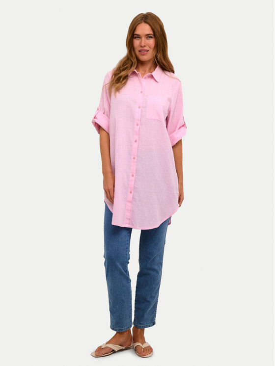 Kaffe Kaffe Туніка Pauline 10508528 Рожевий Relaxed Fit