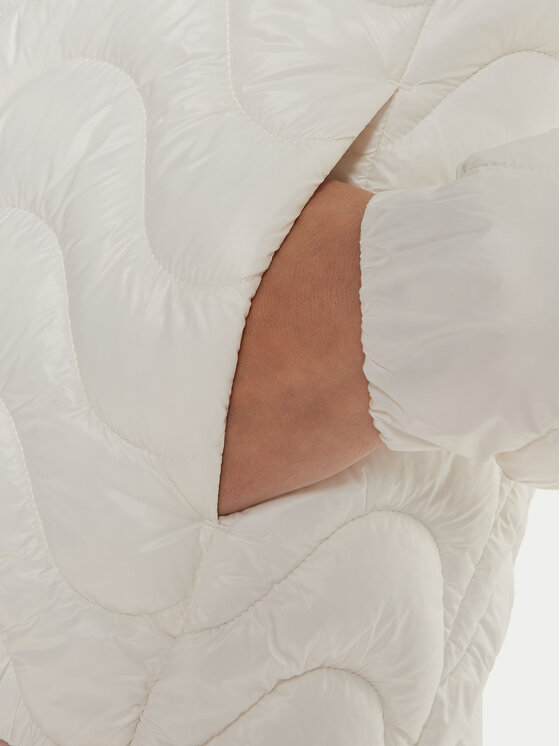 K-Way K-Way Μπουφάν μεταβατικό Lily K5126IW Εκρού Regular Fit