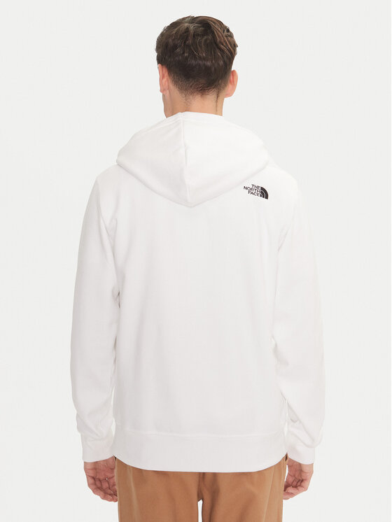 The North Face The North Face Bluza Drew Peak NF0A89EM Biały Regular Fit