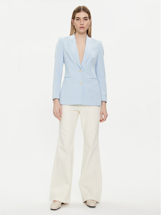 United Colors Of Benetton United Colors Of Benetton Suknjič 2RGYDW01V Svetlo modra Regular Fit