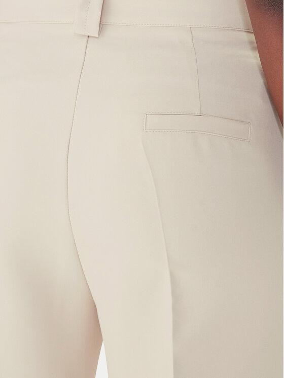 Maryley Maryley Pantaloni di tessuto 25IB563/43LA Beige Regular Fit
