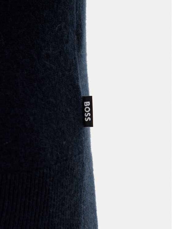 BOSS BOSS Svetr H-Hemarlo 50549984 Tmavomodrá Regular Fit