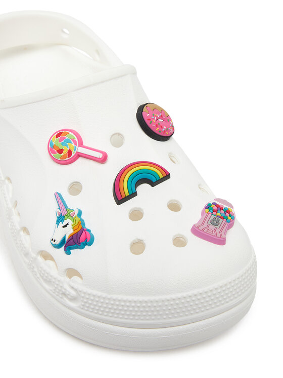 Crocs Crocs Cipő dekoráció EVERYTHING NICE 5 PACK 10008657 Rózsaszín