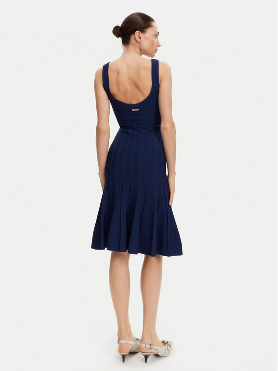 Silvian Heach Silvian Heach Strickkleid GPP25016VE Dunkelblau Regular Fit