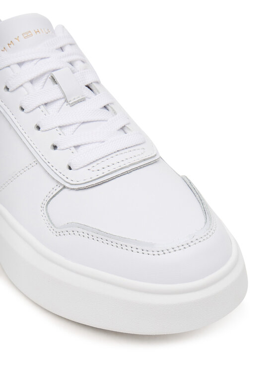 Tommy Hilfiger Tommy Hilfiger Sneakersy Patent Platform FW0FW08819 Biały