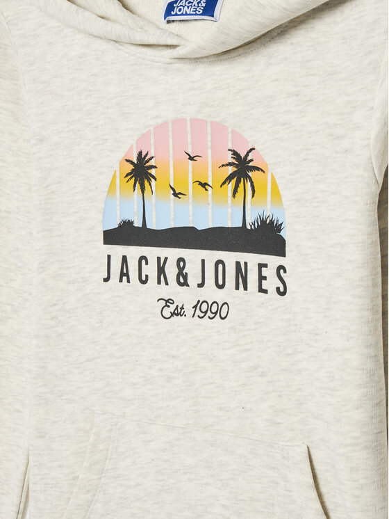 Jack&Jones Junior Jack&Jones Junior Majica dugih rukava Palm 12269868 Bež Regular Fit