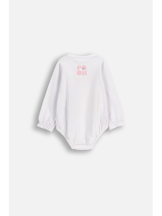 Coccodrillo Coccodrillo Dětské body ZC5112101LGD-001 Bílá Regular Fit