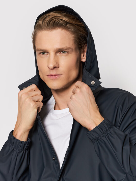 Rains Rains Vodootporna jakna Unisex 18140 Tamnoplava Regular Fit