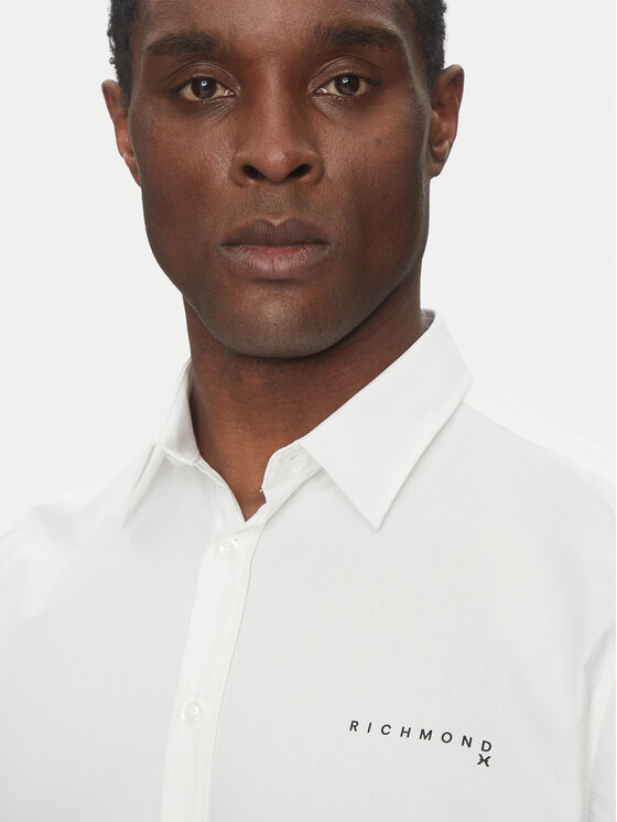 Richmond X Richmond X Πουκάμισο UMP25340CA Λευκό Regular Fit