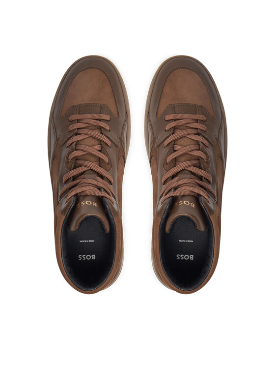 BOSS BOSS Sneakersy Baltimore 50529517 Brązowy