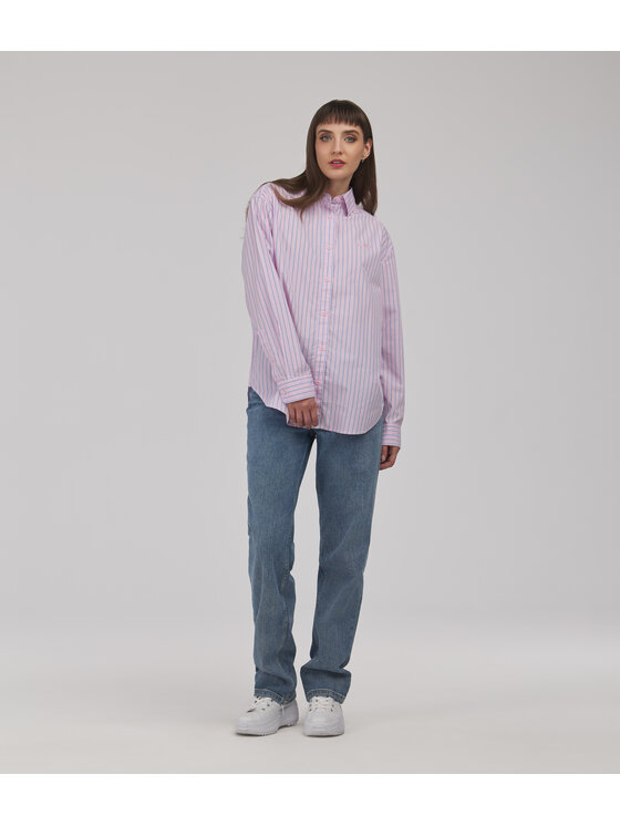 Lee Cooper Lee Cooper Koszula ROMA Różowy Oversize