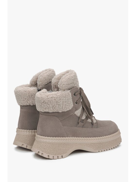 Estro Estro Μποτάκια ER00115859 Γκρι