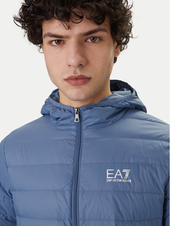 EA7 Emporio Armani EA7 Emporio Armani Geacă din puf 8NPB24 PNGPZ UB064 Albastru Regular Fit