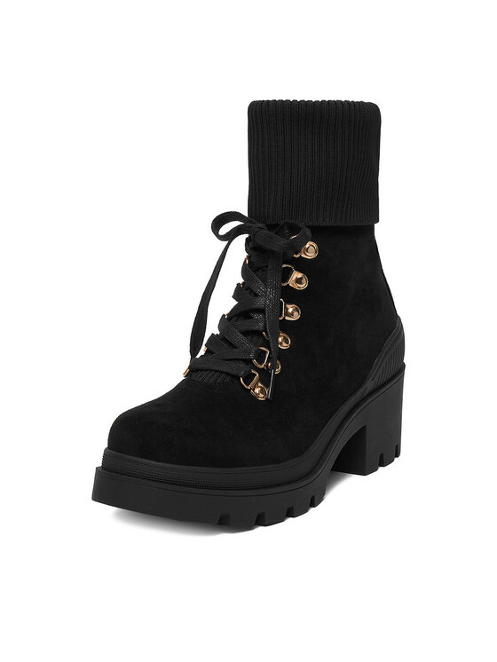 DeeZee DeeZee Auliniai batai 13103-2-BLACK SU Juoda