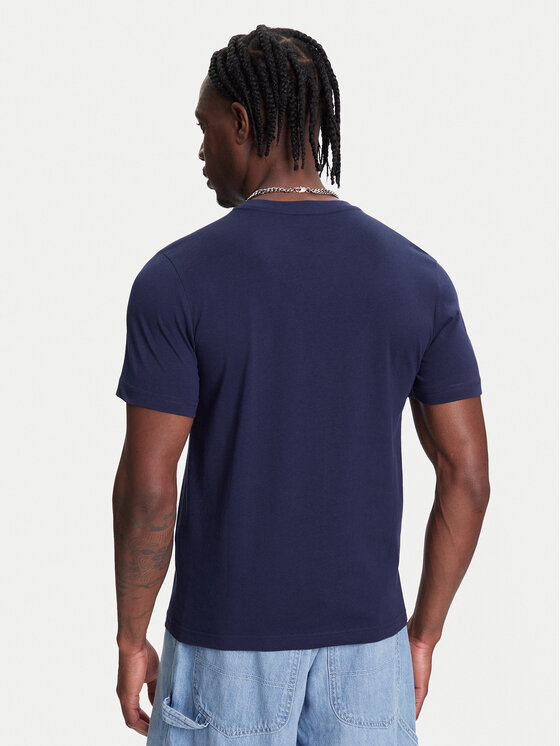 Kappa Kappa T-shirt Logo Korpo Cafers 304J150 Ljubičasta Slim Fit