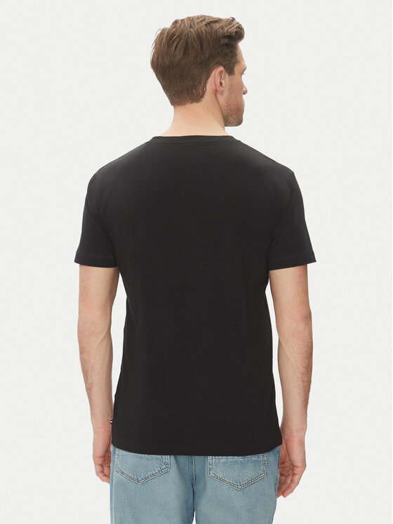 Tommy Hilfiger Tommy Hilfiger T-särk UM0UM03362 Must Regular Fit