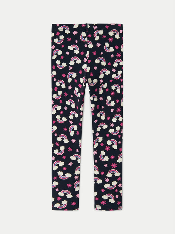 NAME IT NAME IT Legginsy Vivian 13225099 Granatowy Regular Fit