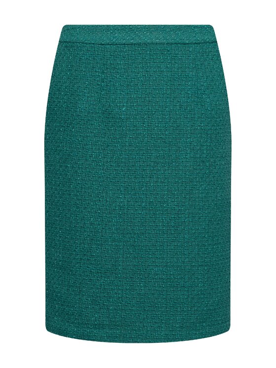 QUIOSQUE QUIOSQUE Spódnica 7VF002 Zielony Regular Fit