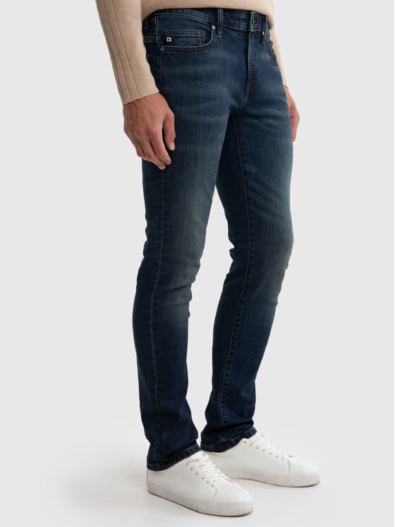 BIG STAR BIG STAR Jeansy TERRY Granatowy Slim Fit