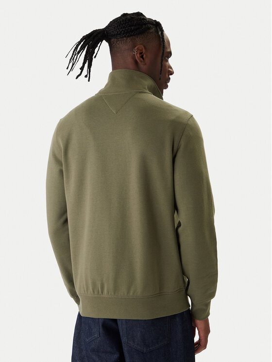 Tommy Hilfiger Tommy Hilfiger Sweatshirt Essential MW0MW41759 Grün Regular Fit