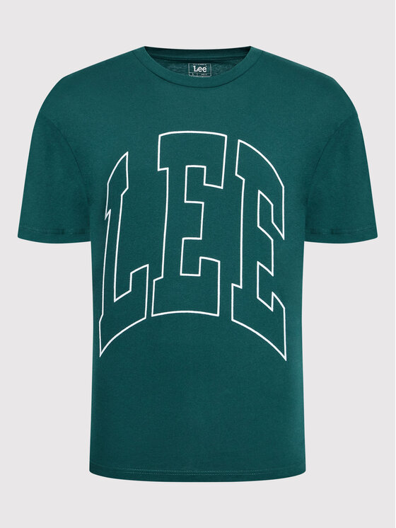 Lee Lee T-Shirt Esmeralda L69CFE96 112321823 Niebieski Loose Fit
