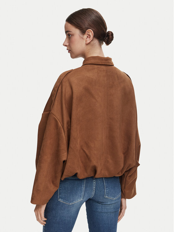 Vero Moda Vero Moda Kurtka przejściowa Hazel 10353230 Brązowy Oversize