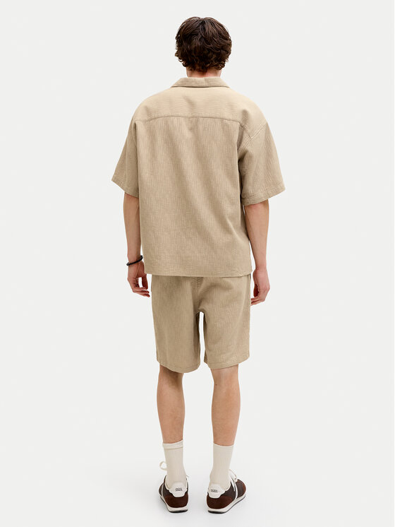 Jack & Jones Jack & Jones Košeľa Montauk 12293555 Béžová Regular Fit