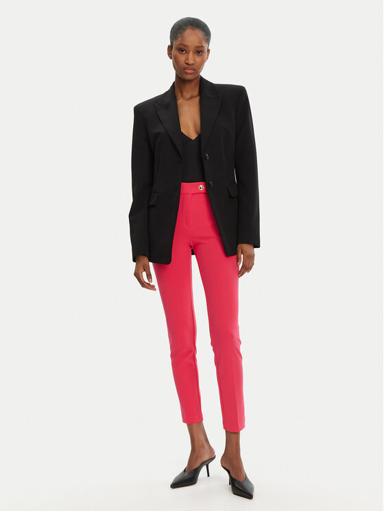 Rinascimento Rinascimento Stoffhose CFC0122742003 Rosa Regular Fit
