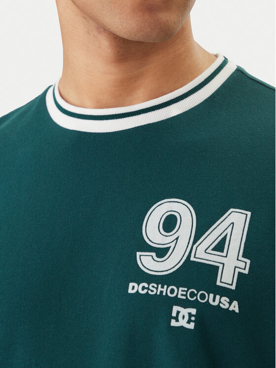 DC Shoes DC Shoes Тишърт Skateball Jersey EDYKT03542 Зелен Regular Fit