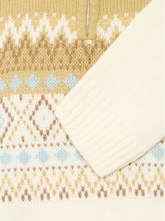 Blend Blend Sweter 20717433 Beżowy Regular Fit